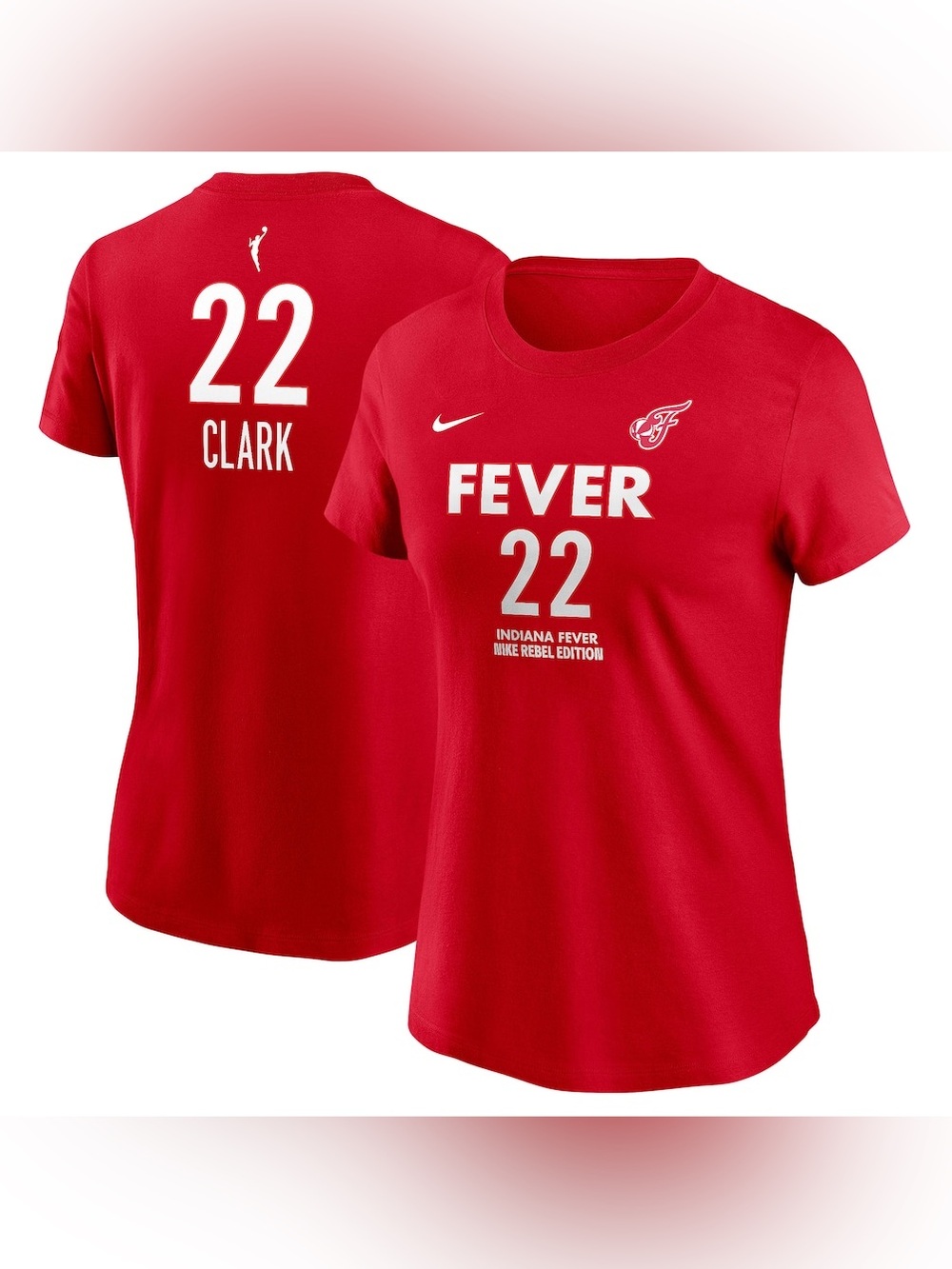 Nike Caitlin Clark Indiana Fever WNBA Rebel Edition T-Shirt Size Medium